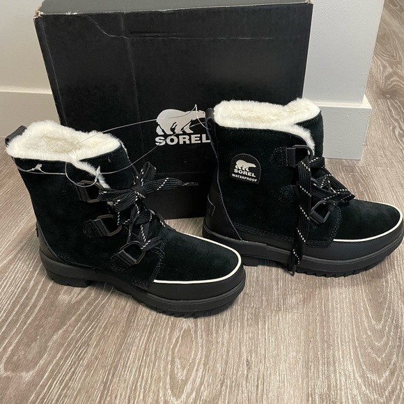 SOLD OUT Sorel Ladies Black Tivoli lV Boots Size 9 - Picture 2 of 11